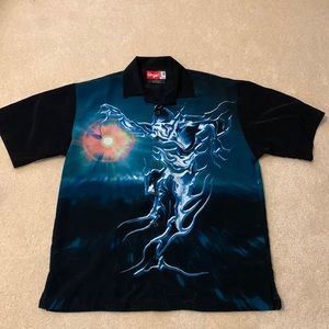 Urge! Im-pulse men’s 100% polyester graphic shirt square bottom with sli…